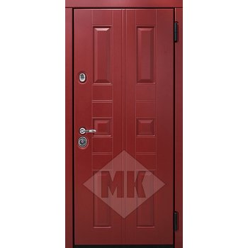 входная дверь в квартиру, с двусторонней отделкой - мдф