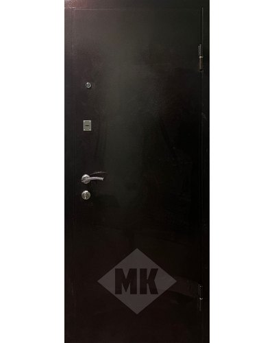 квартирная дверь с антивандальным покрытием и зеркалом в дмитрове
