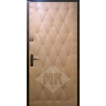 входная металлическая дверь с двусторонней отделкой винилискожа